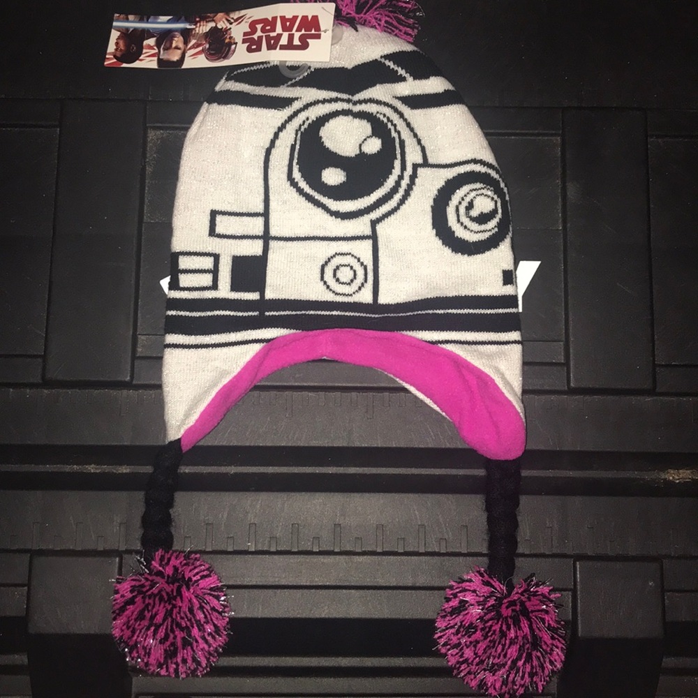 Disney Star-wars R2-D2 Girls Winter Cap